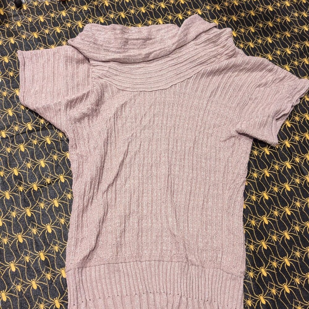 Nordstrom Classiques Entier Short Sleeve Turtle Neck Shirt
